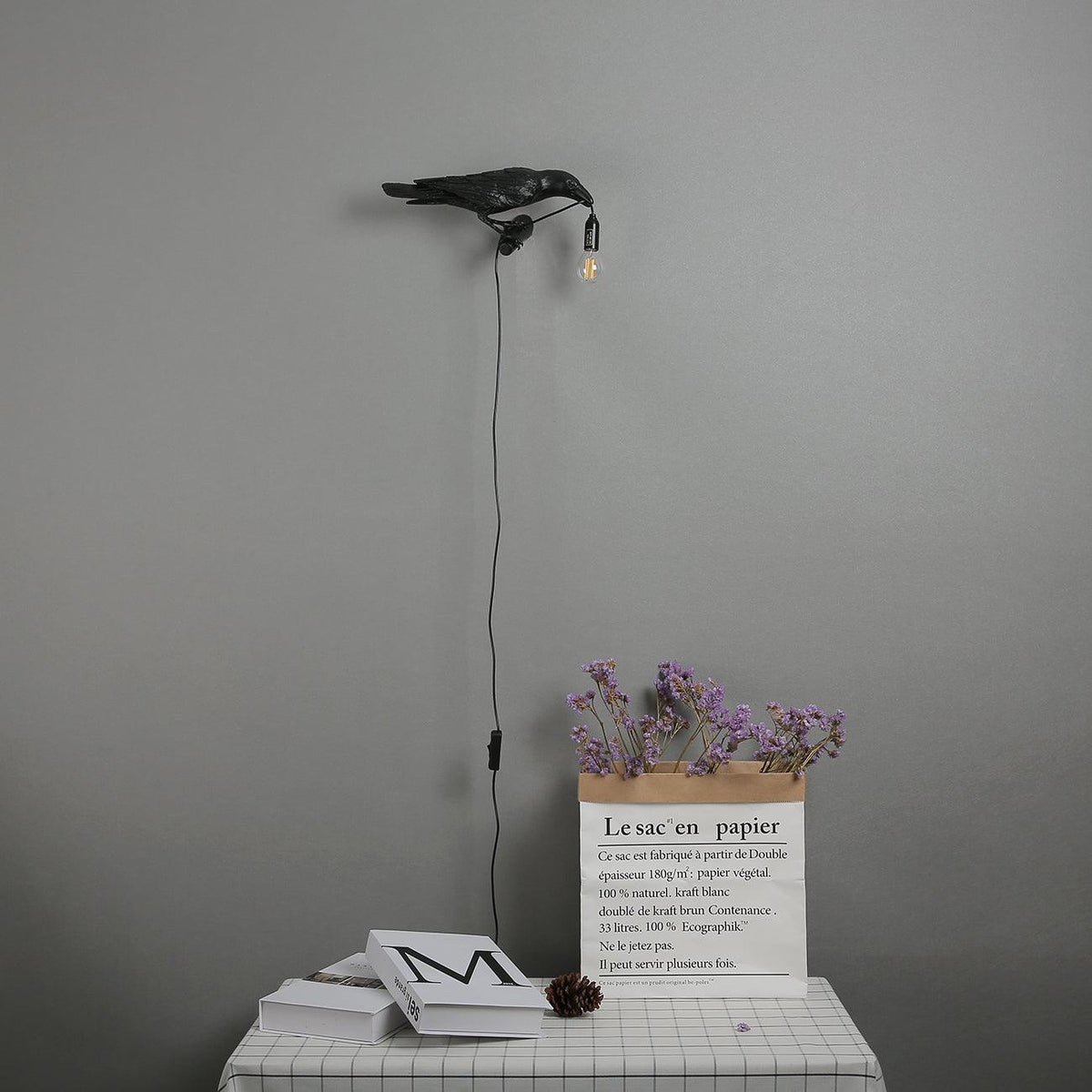 Tirixel hars Whimsical wandlamp