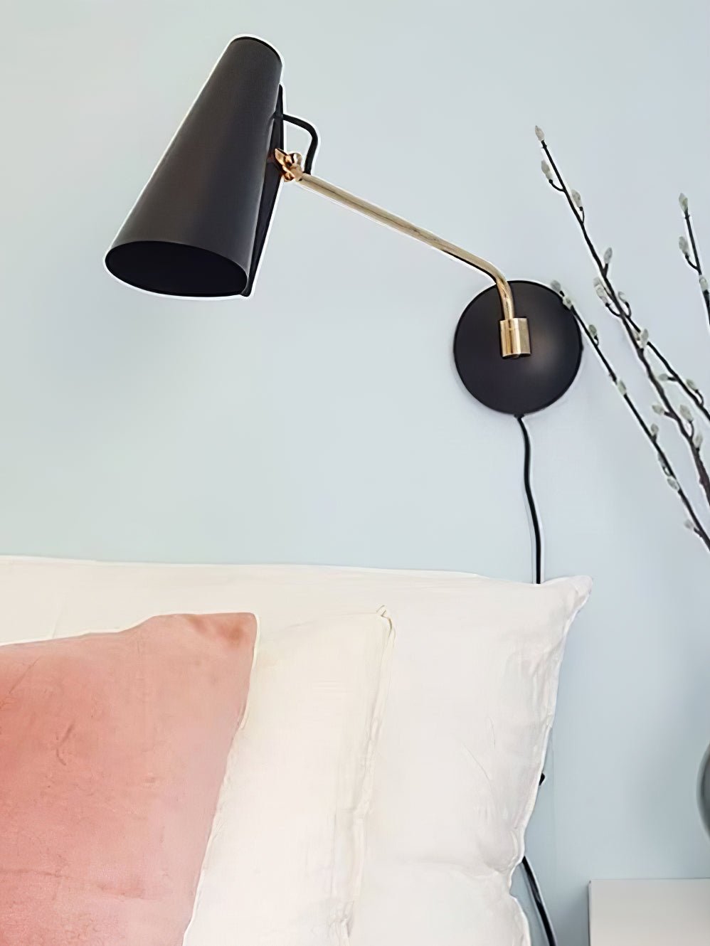 Faelix elegantie Birdy met stekker wandlamp