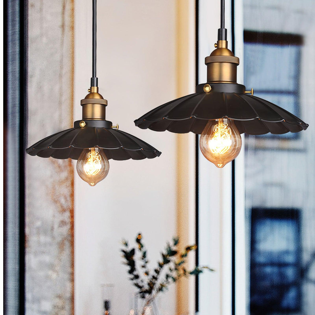 Valaine Moderne hanglamp van ijzer