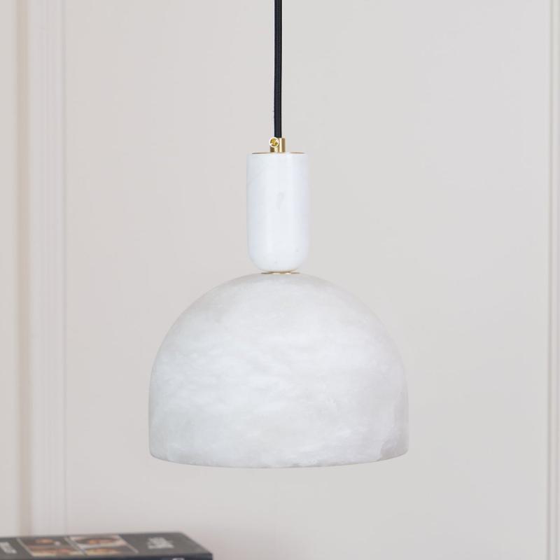 Ulcaris hanglamp van albast