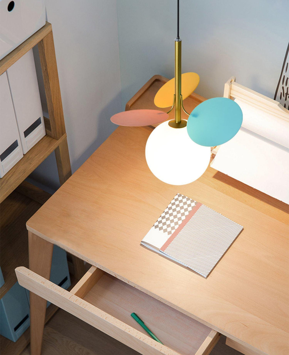 Ivphaus hanglamp met glas
