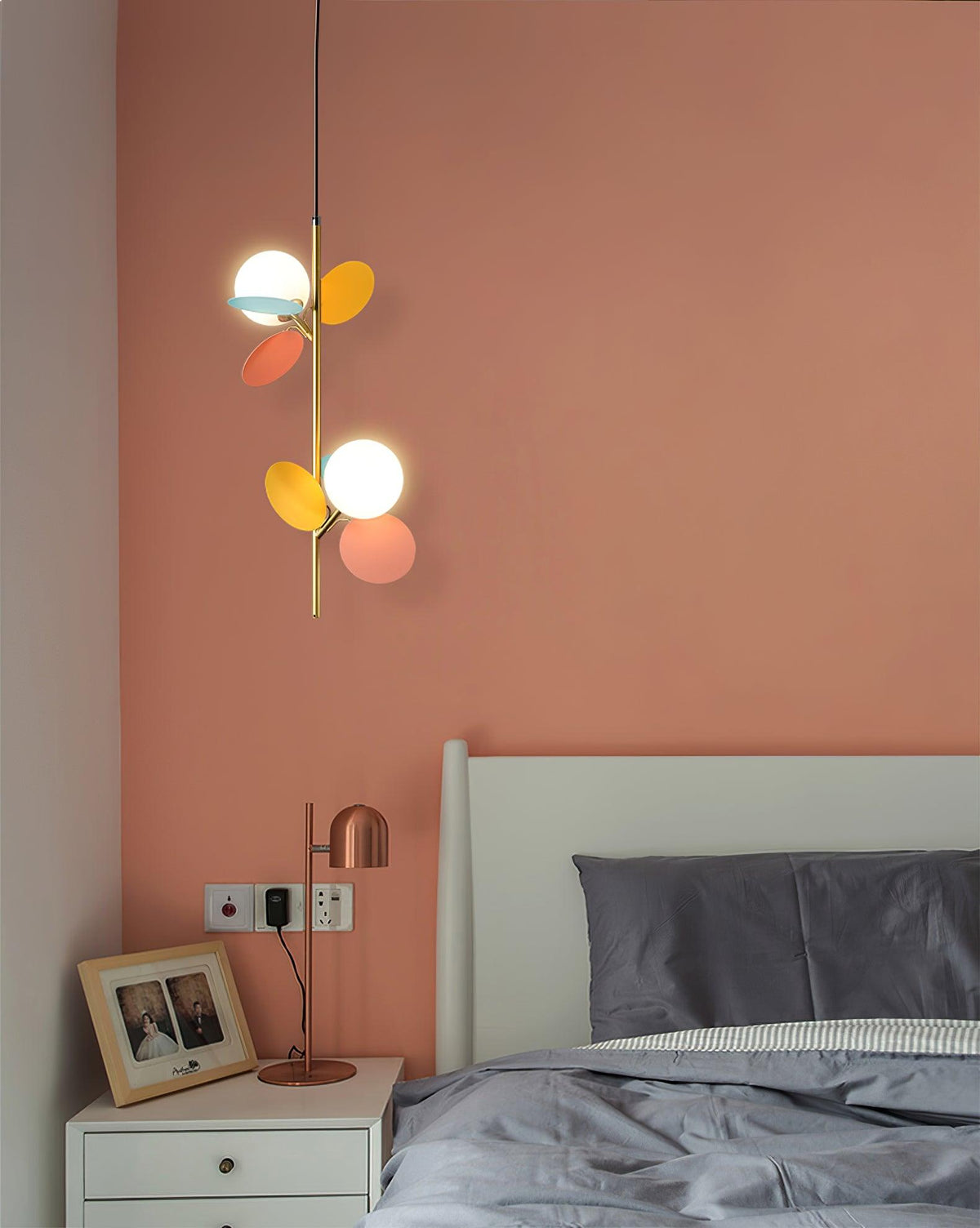 Ivphaus hanglamp met glas