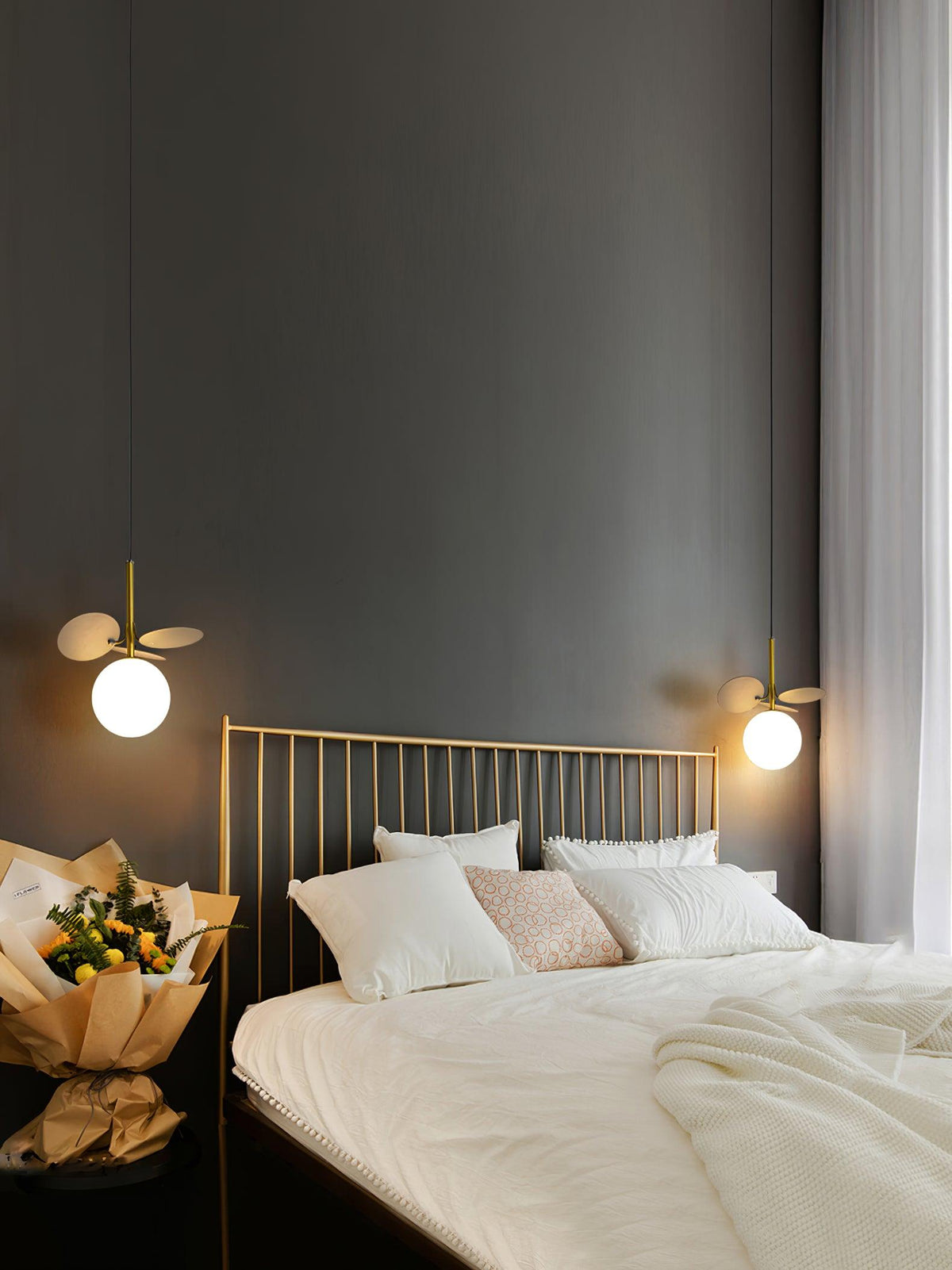 Ivphaus hanglamp met glas