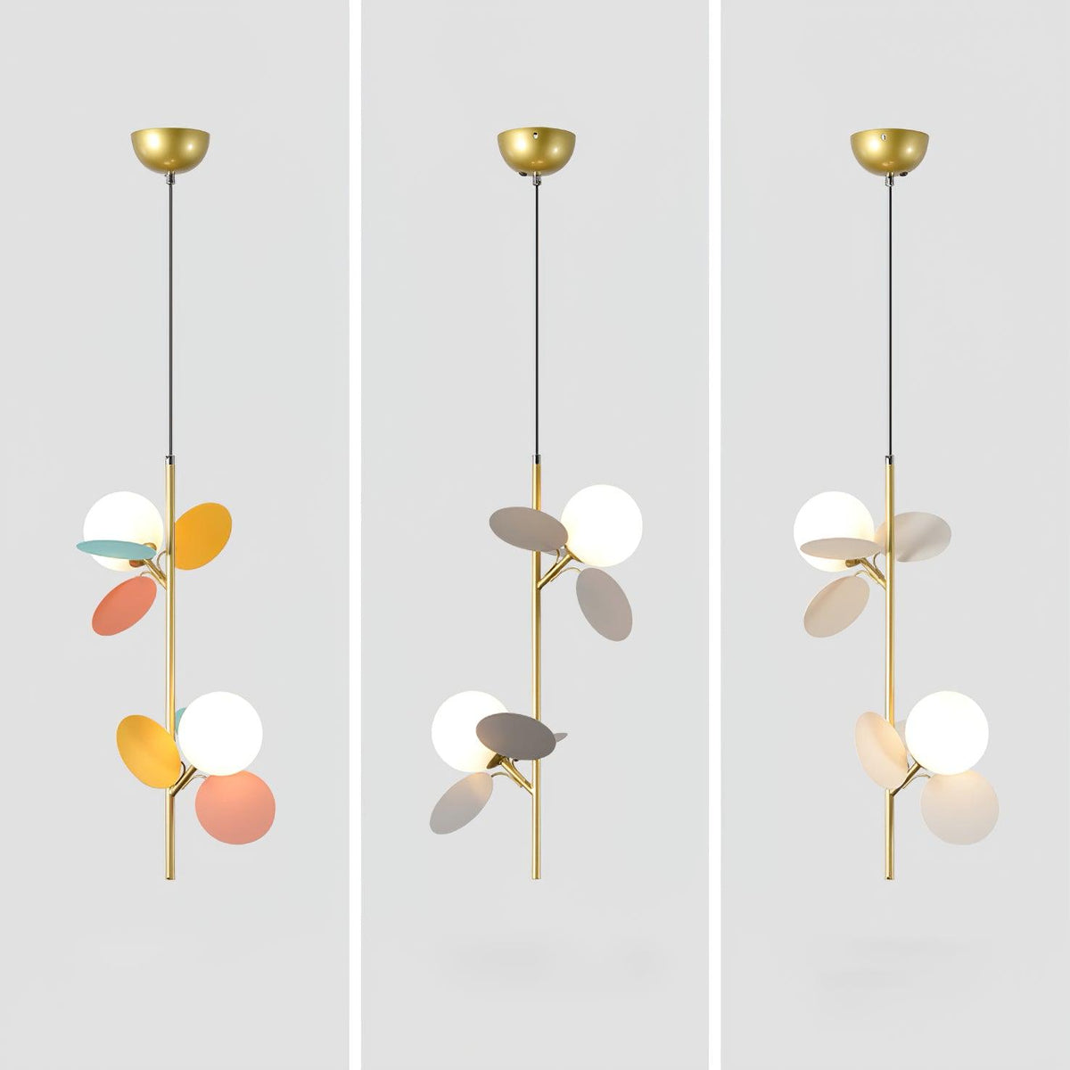 Ivphaus hanglamp met glas