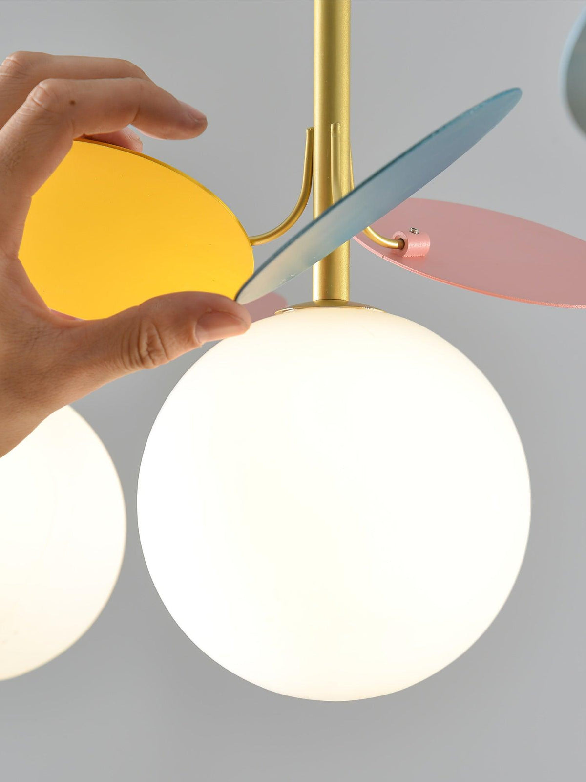 Ivphaus hanglamp met glas