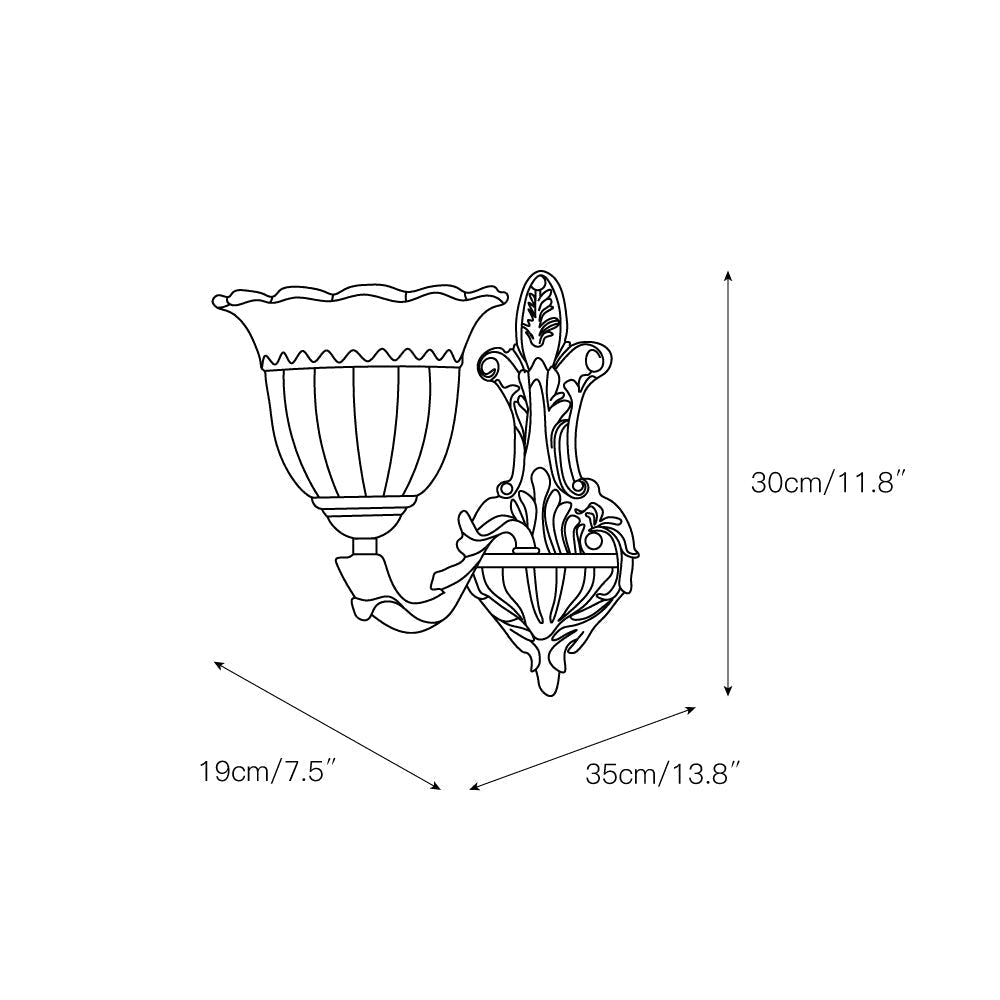 Sorerenne wandlamp