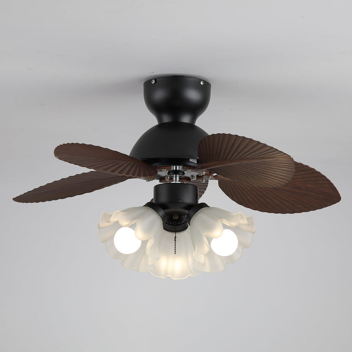 Qers plafondventilator met verlichting