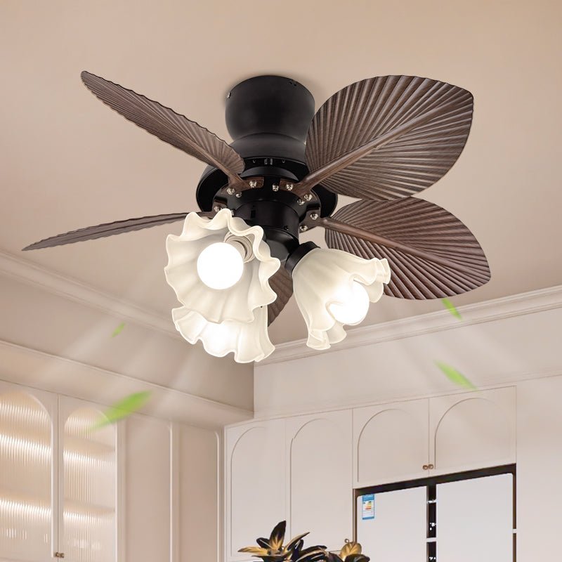 Qers plafondventilator met verlichting