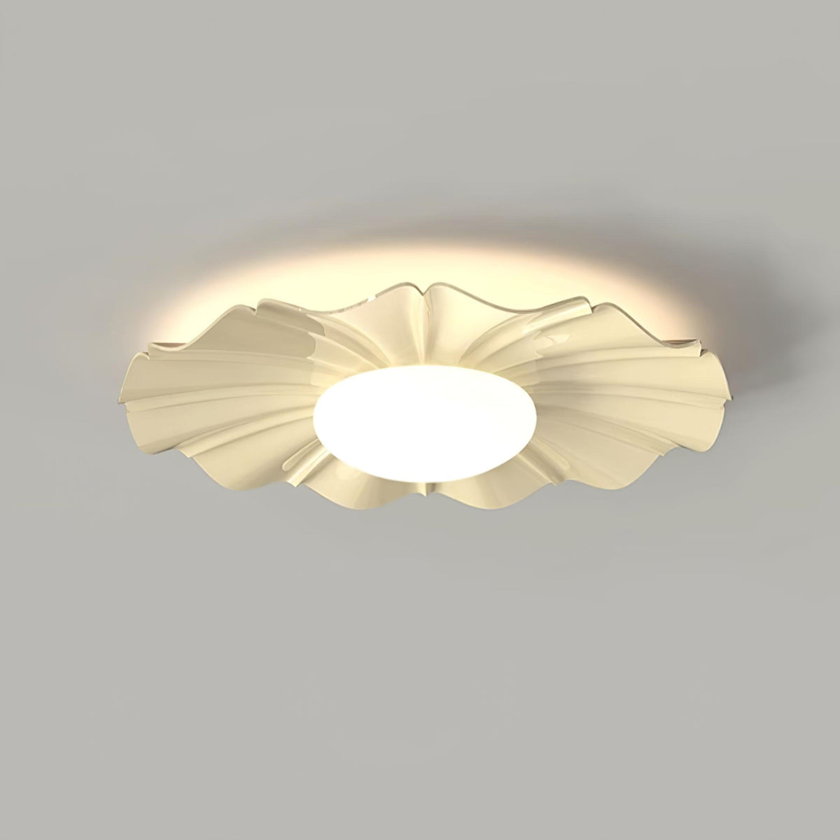 Oriiraya plafondlamp goudkleurig LED gevlokt voor slaapkamer