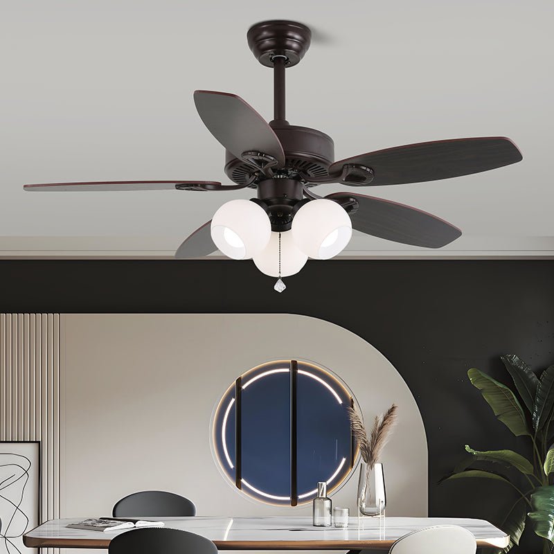 Ciraneon Vintage plafondventilator met verlichting
