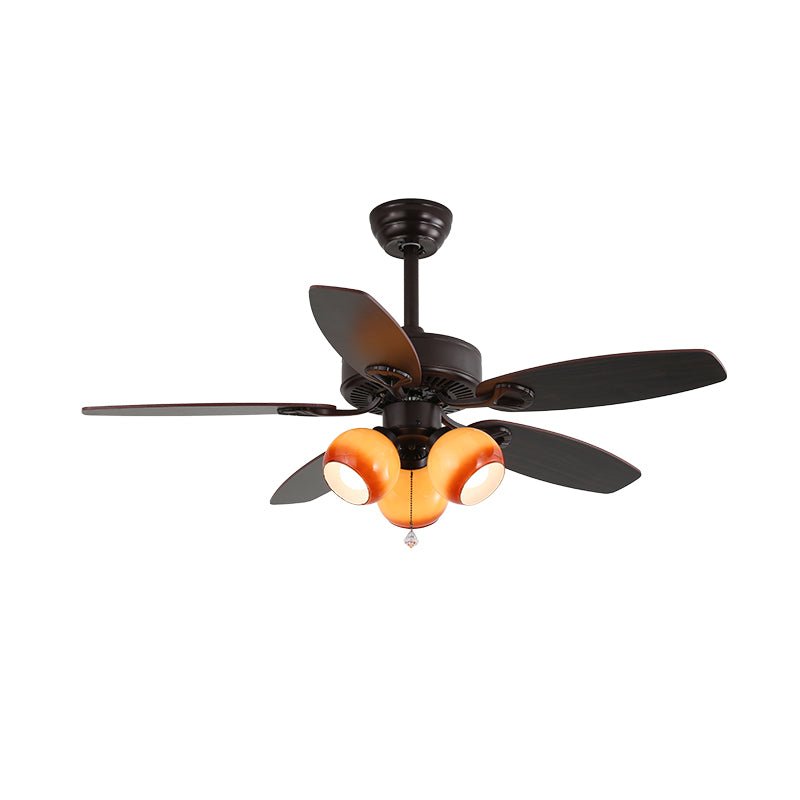Ciraneon Vintage plafondventilator met verlichting