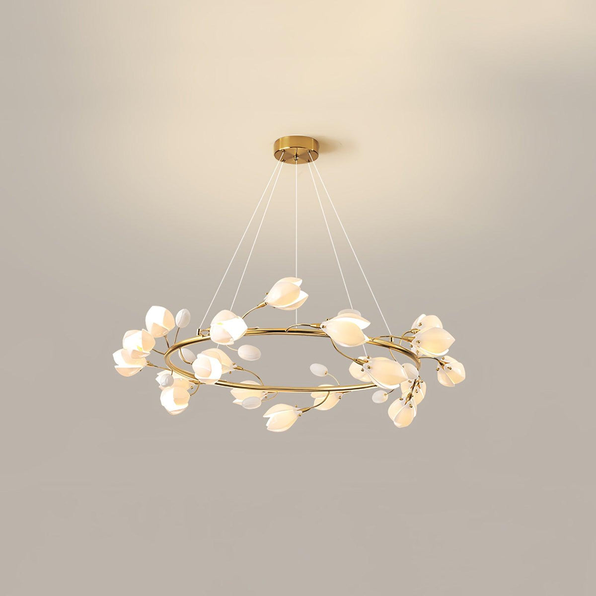 Uvess Premium elegantie Kroonluchter van keramiek