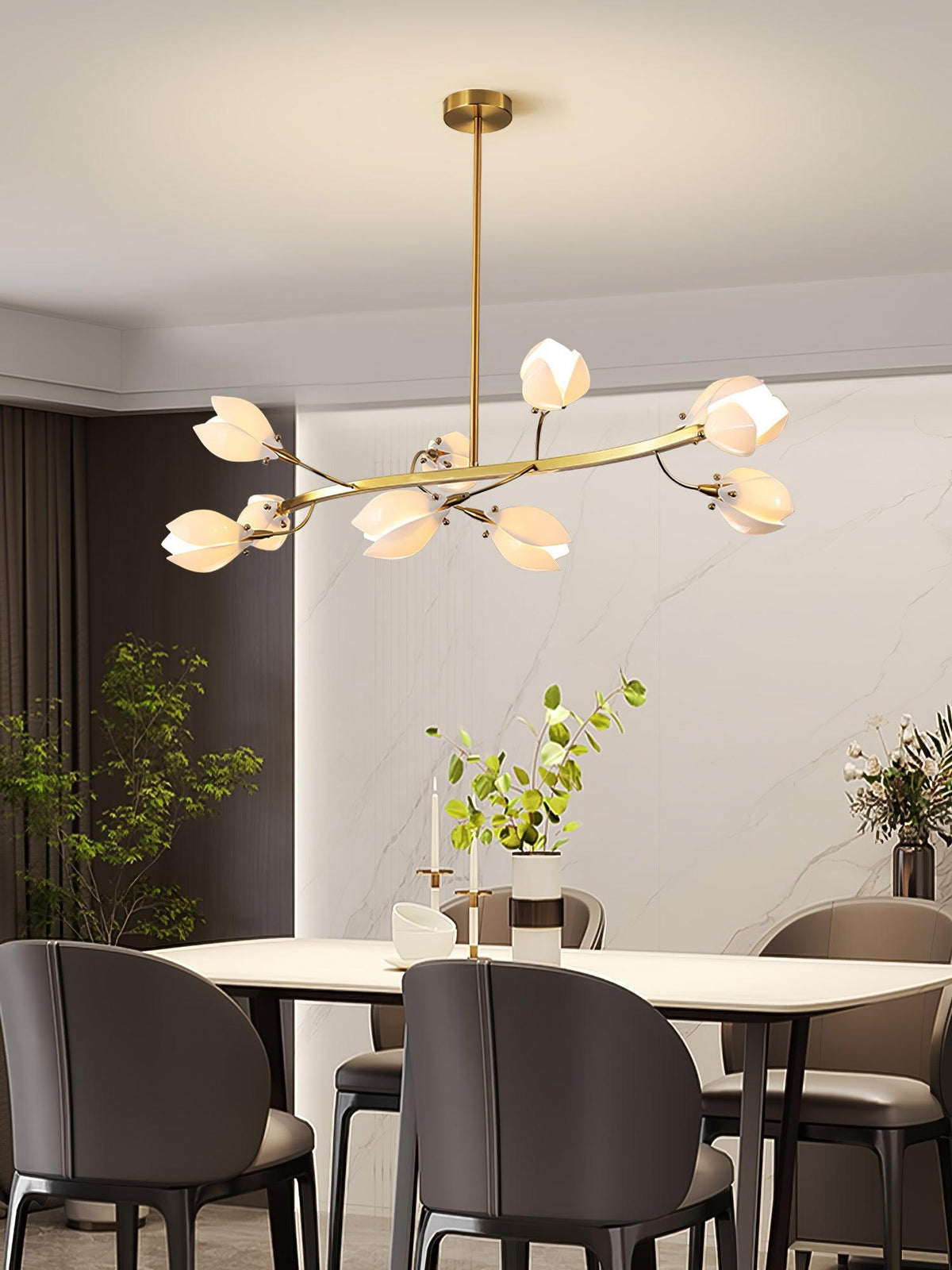 Uvess Premium elegantie Kroonluchter van keramiek