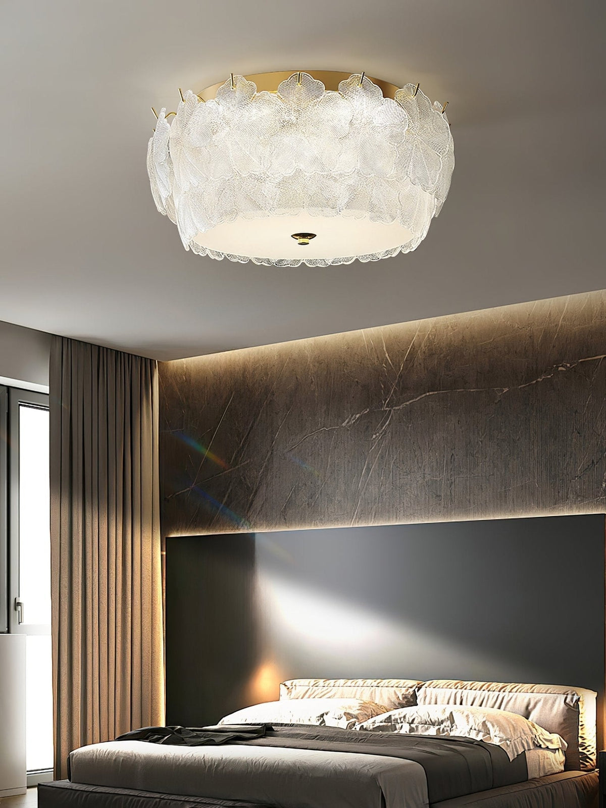 Otharis Blossom Cluster glas plafondlamp