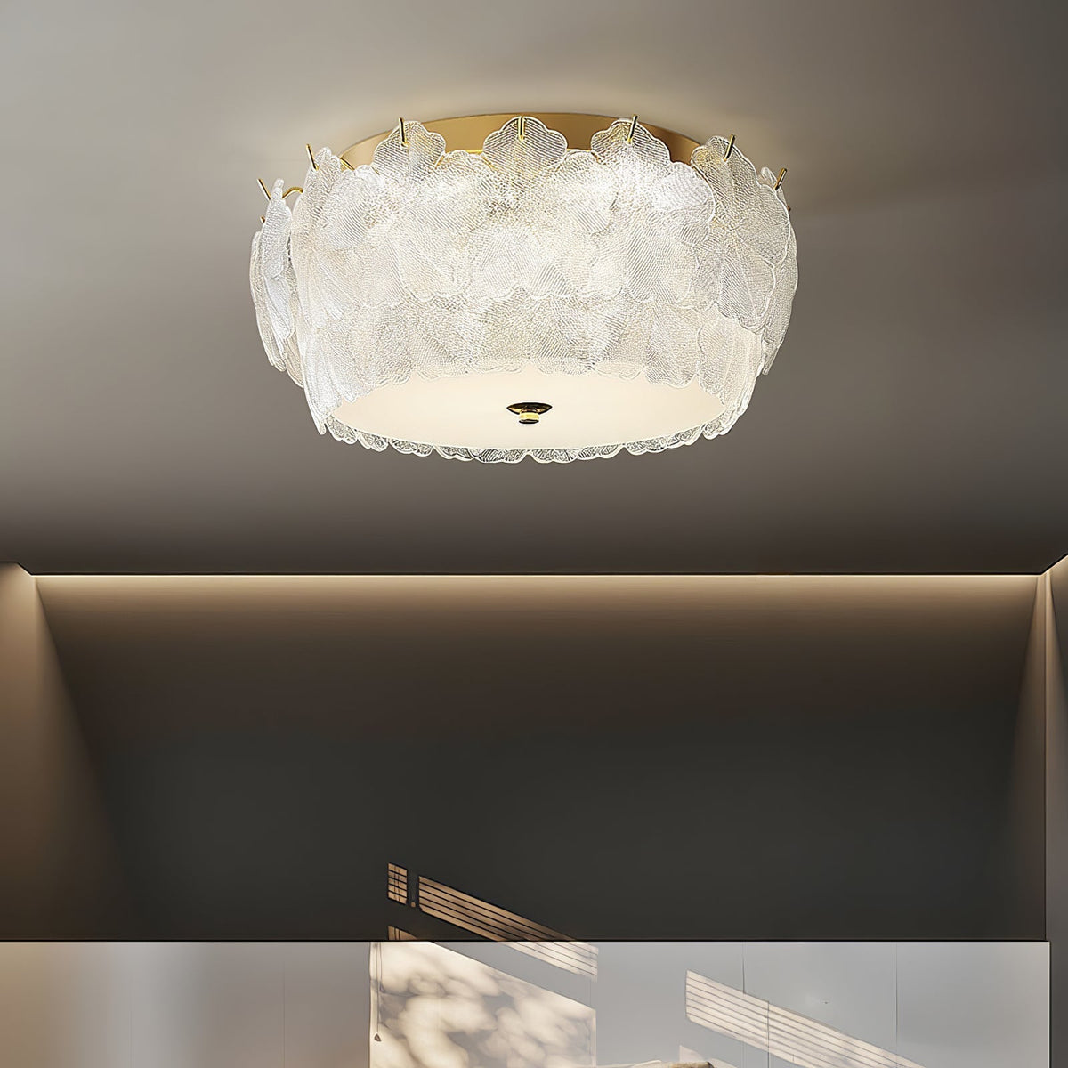 Otharis Blossom Cluster glas plafondlamp