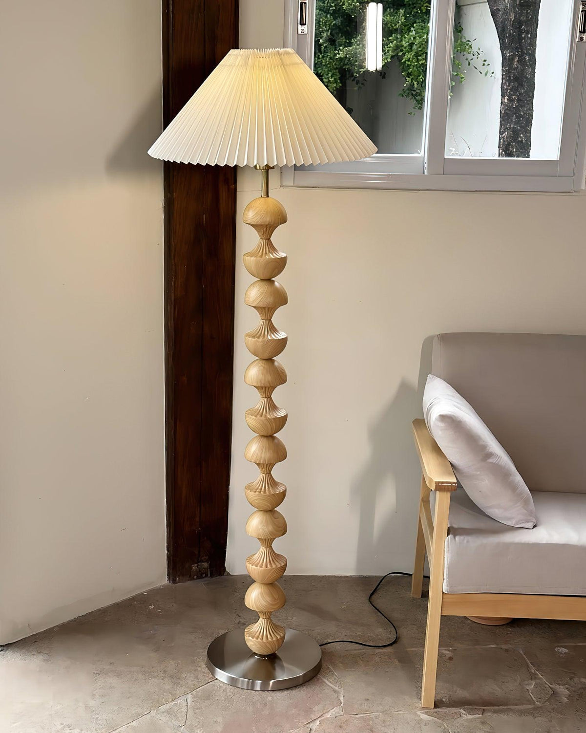Bobbin vloerlamp