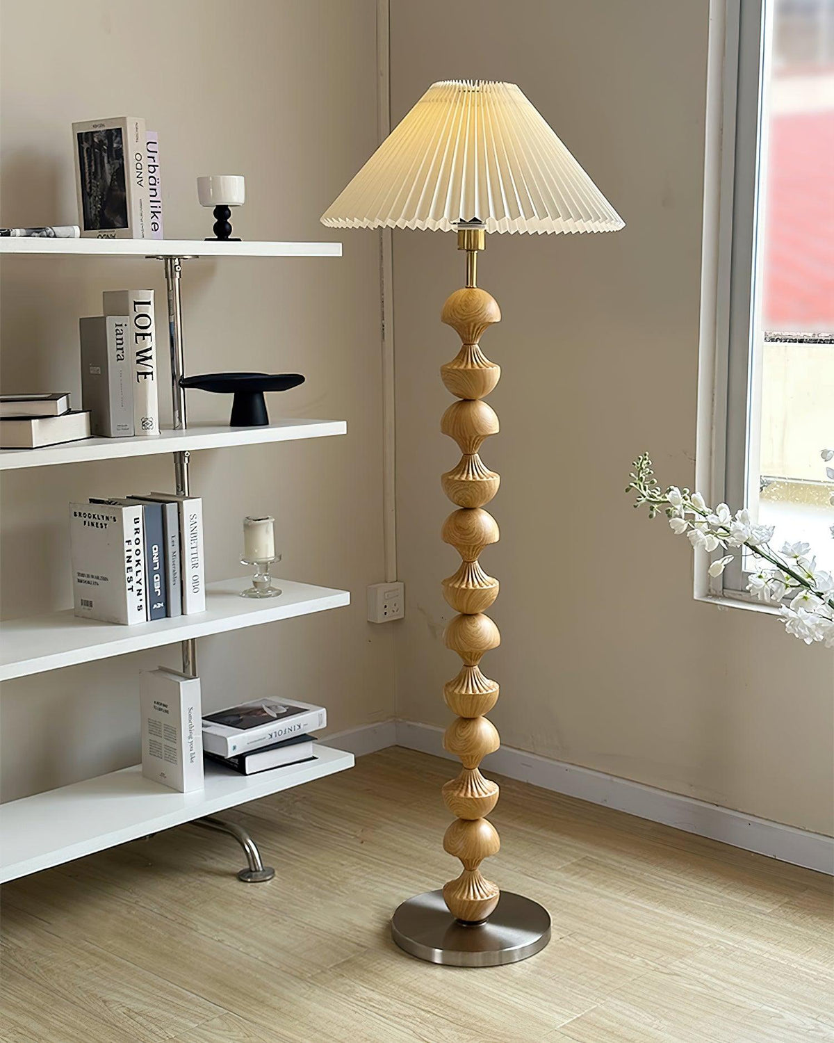 Bobbin vloerlamp