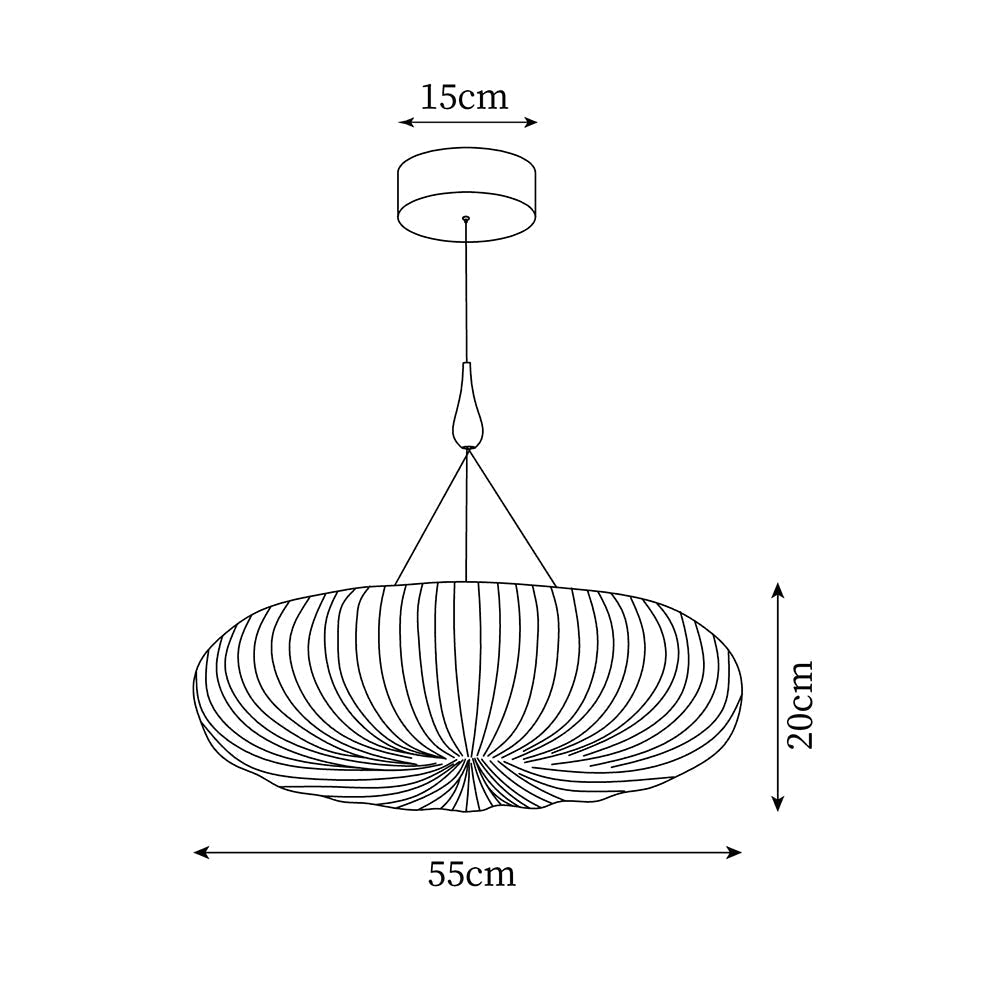 Bobby Oval hanglamp