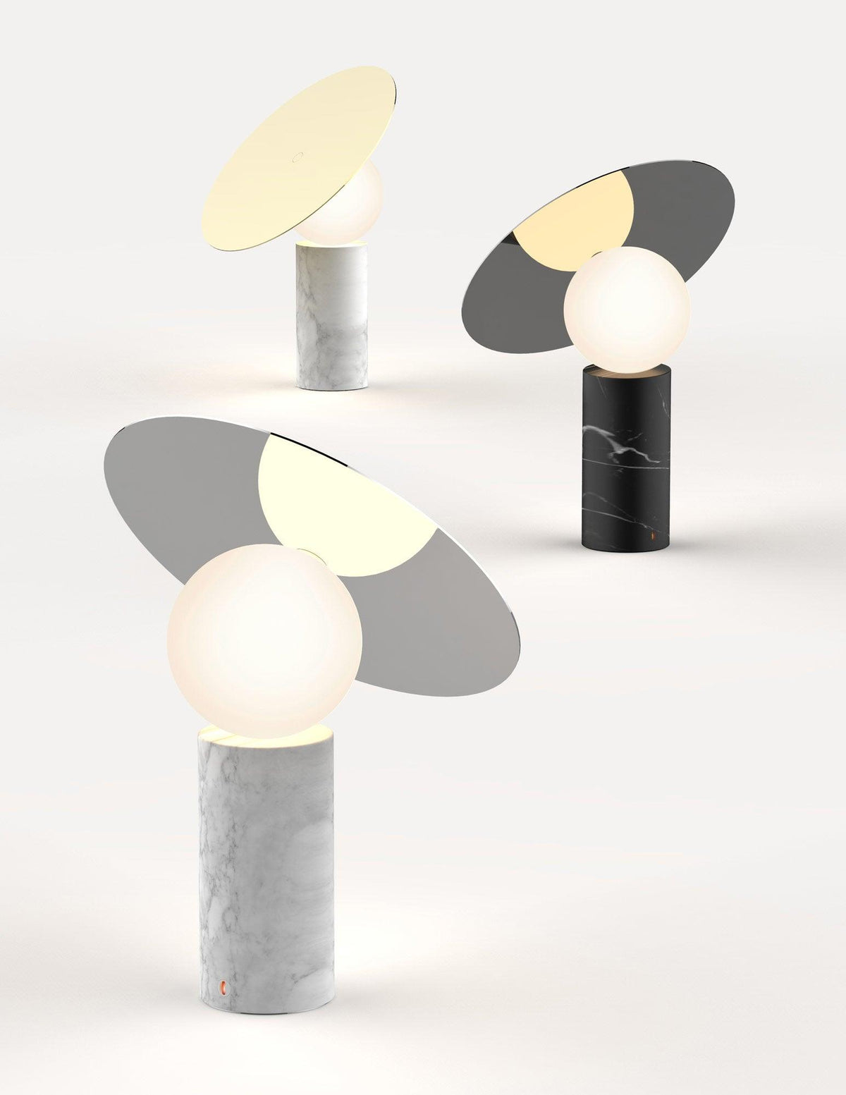 Dila Minimalistische tafellamp van marmer