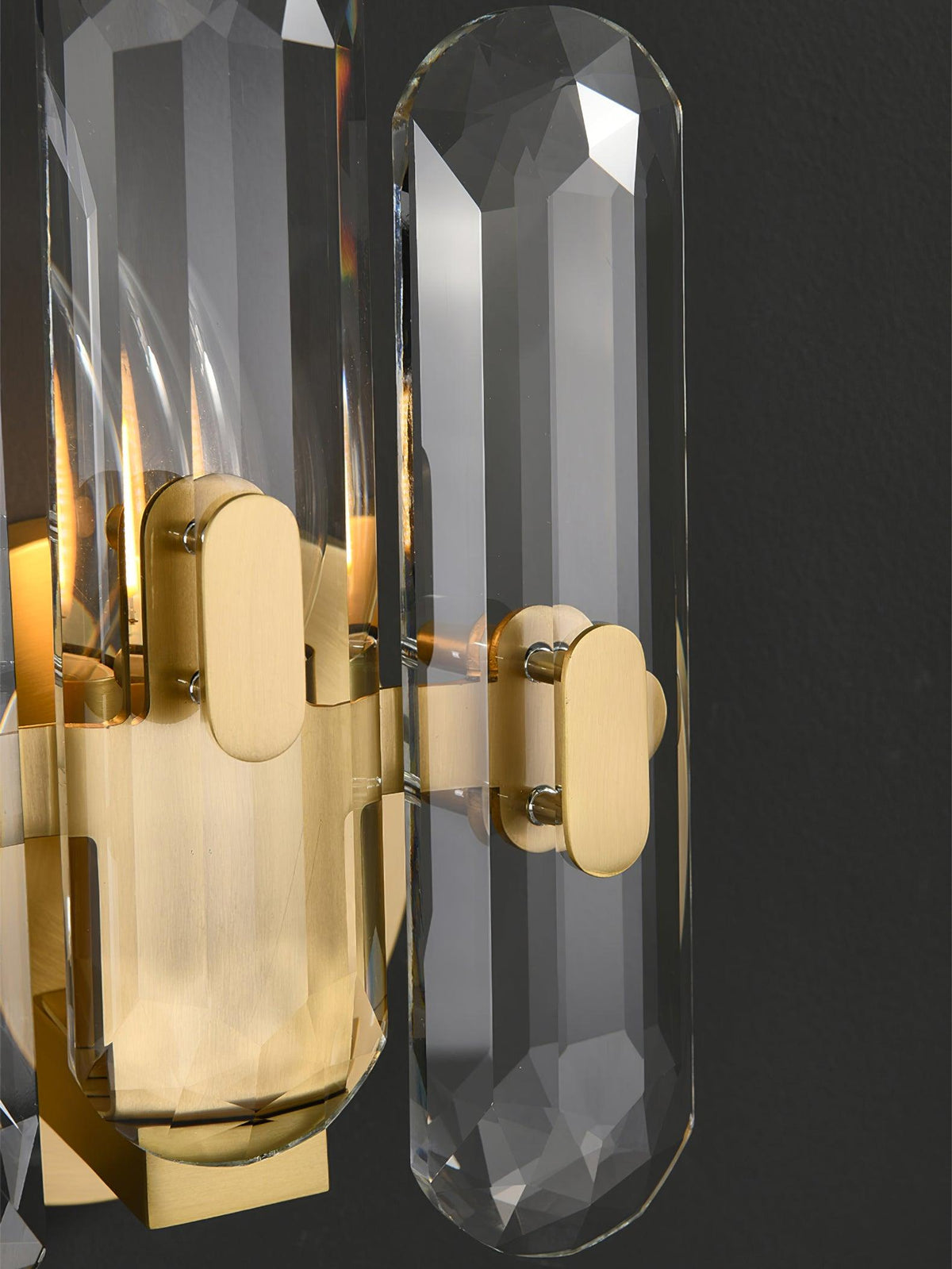 Gevon Postmodern Luxe Kristallen wandlamp