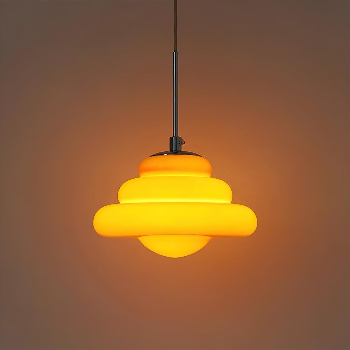 Vortex Retro hanglamp met gelaagde glans