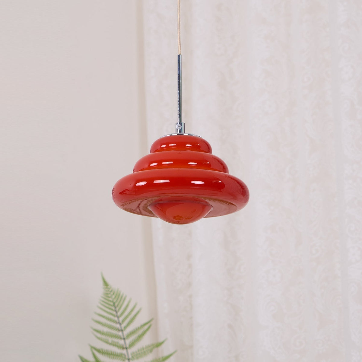 Vortex Retro hanglamp met gelaagde glans