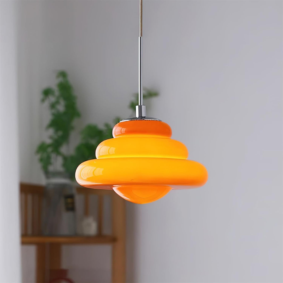 Vortex Retro hanglamp met gelaagde glans