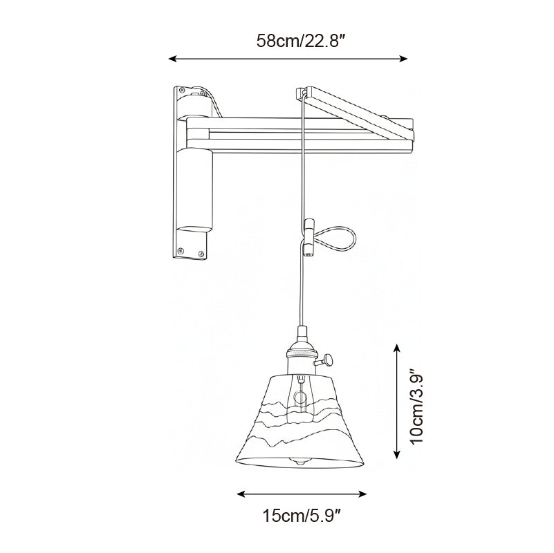 Sorenette wandlamp