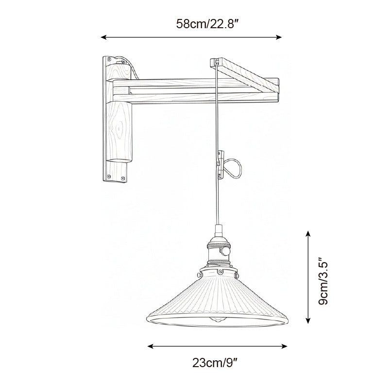 Sorenette wandlamp