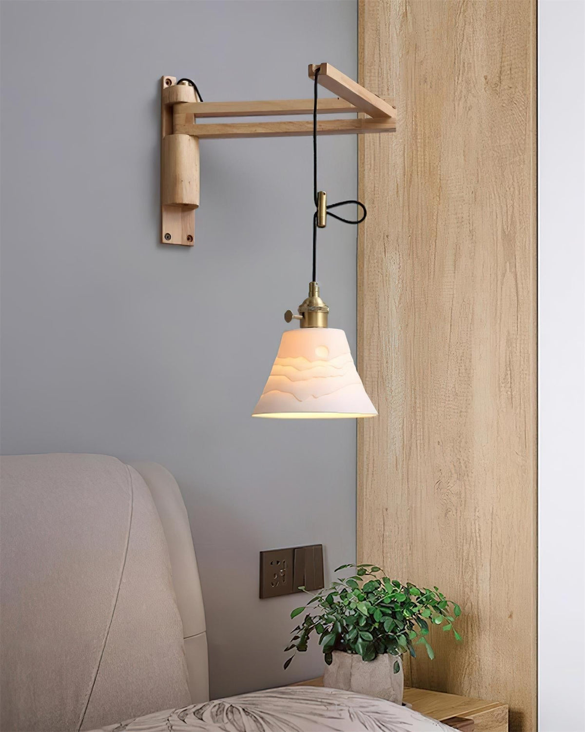 Sorenette wandlamp