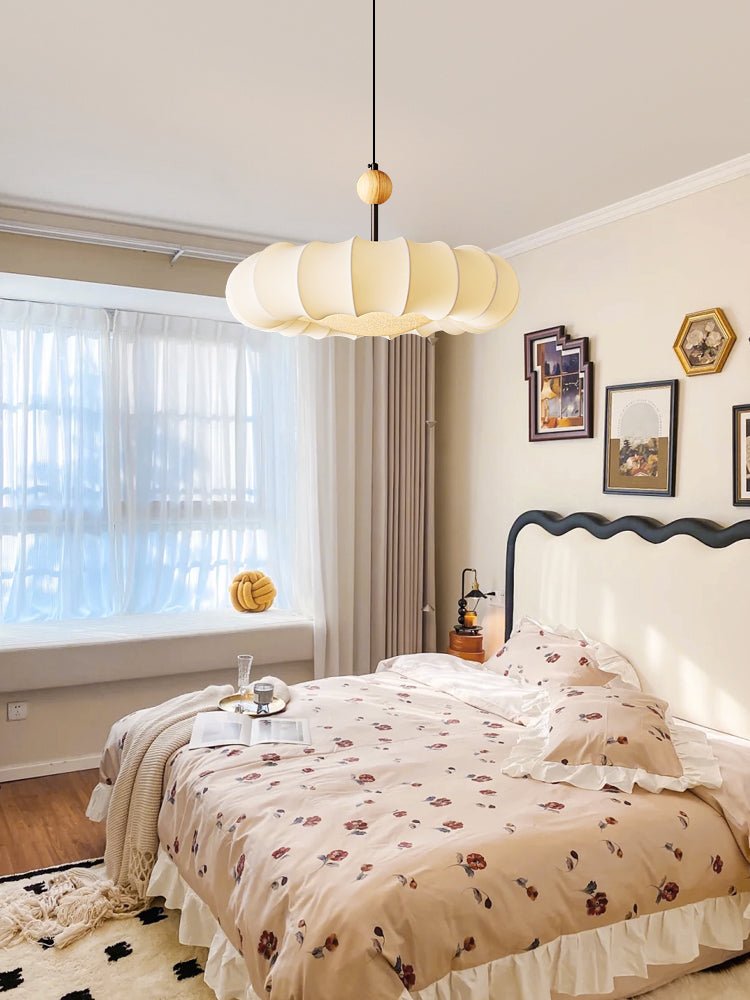 Syliselia Minimalistische hanglamp van hout