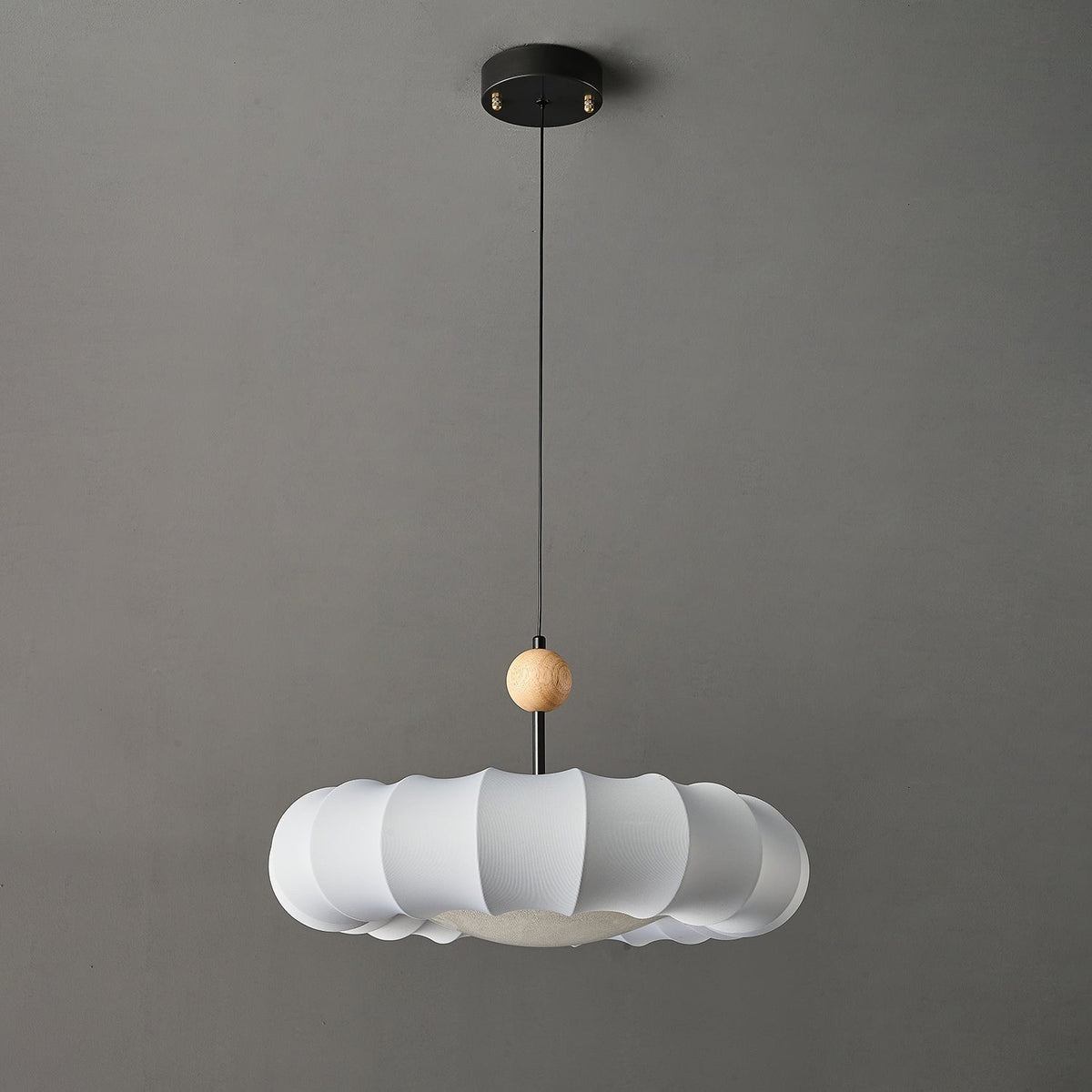 Syliselia Minimalistische hanglamp van hout
