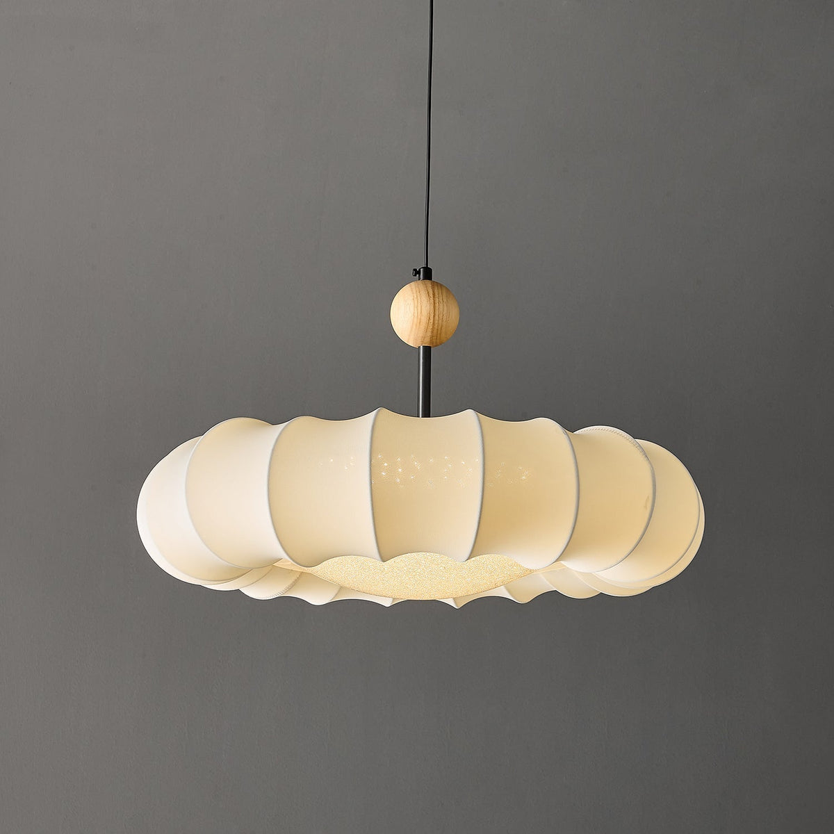 Syliselia Minimalistische hanglamp van hout