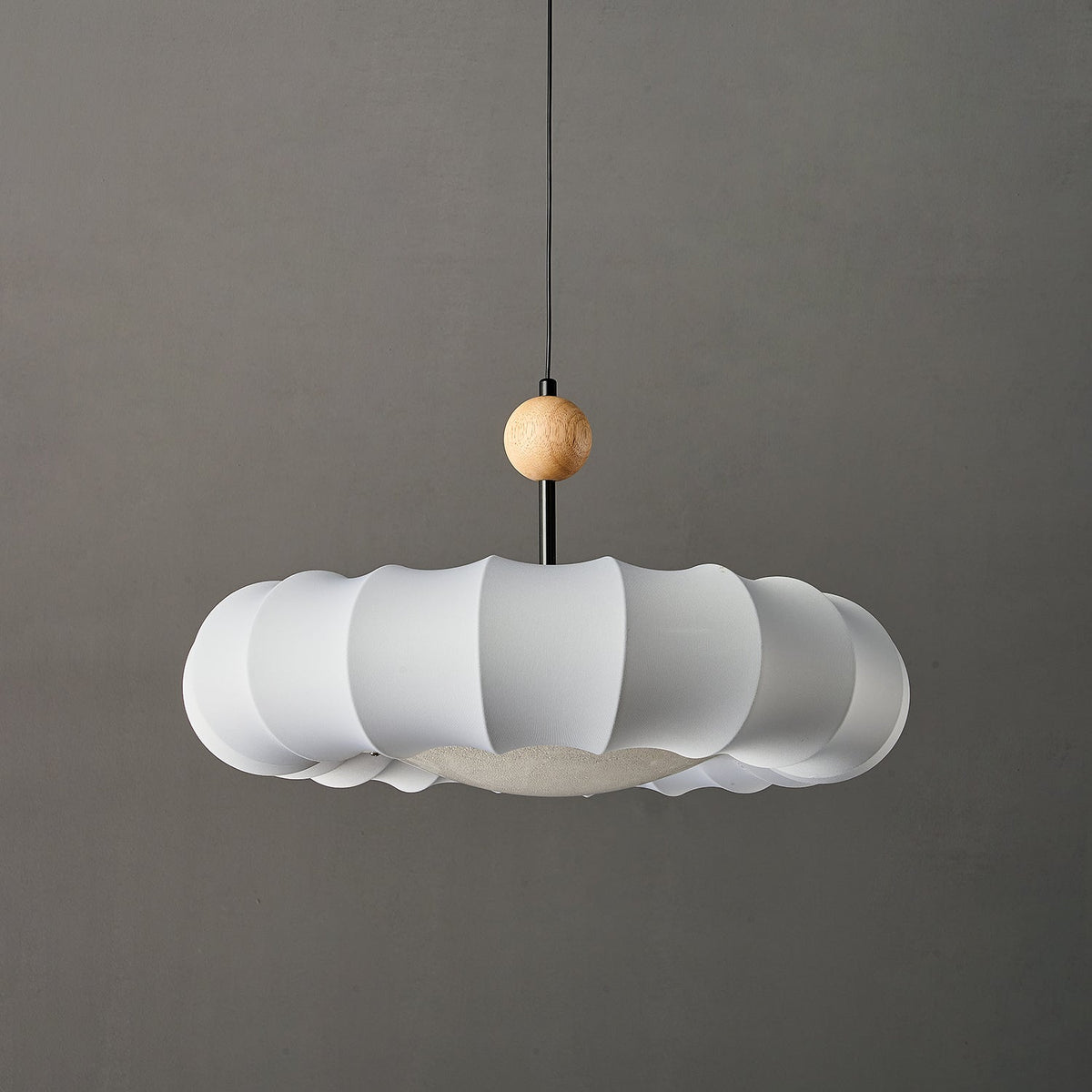Syliselia Minimalistische hanglamp van hout