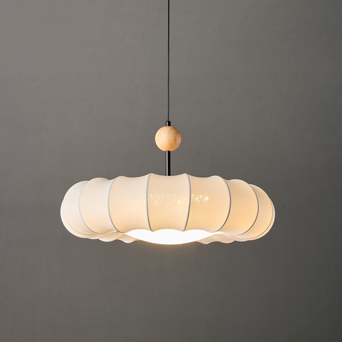 Syliselia Minimalistische hanglamp van hout