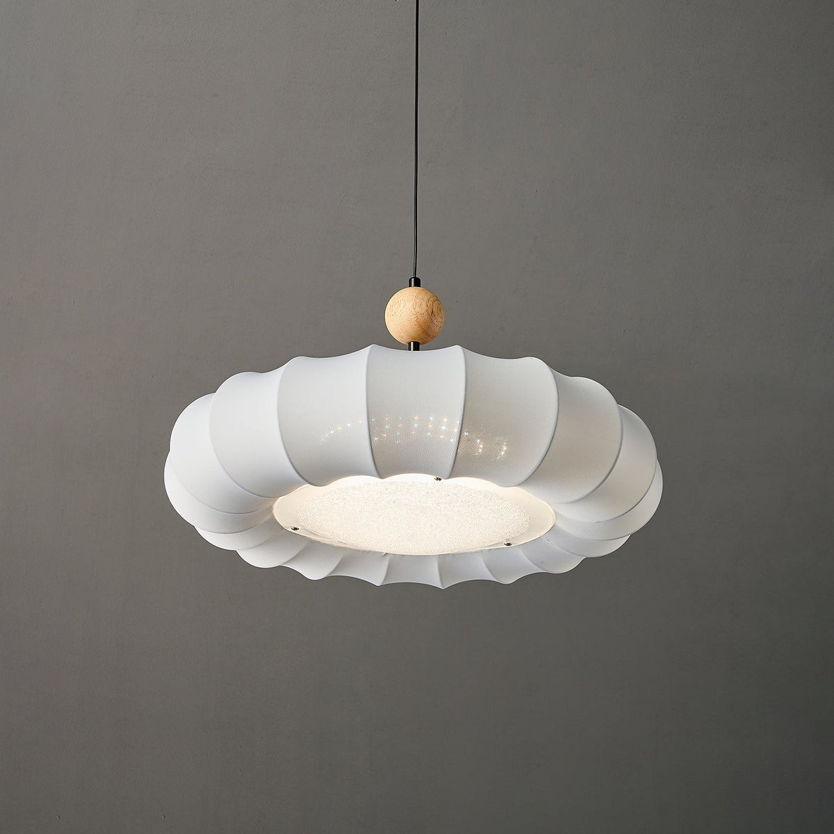 Syliselia Minimalistische hanglamp van hout