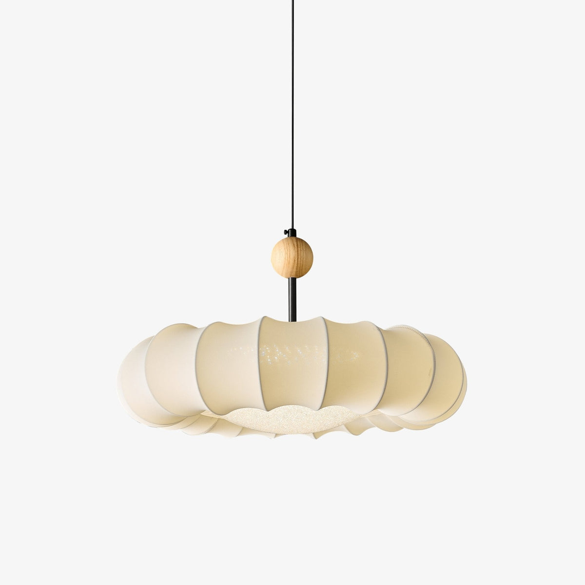 Syliselia Minimalistische hanglamp van hout