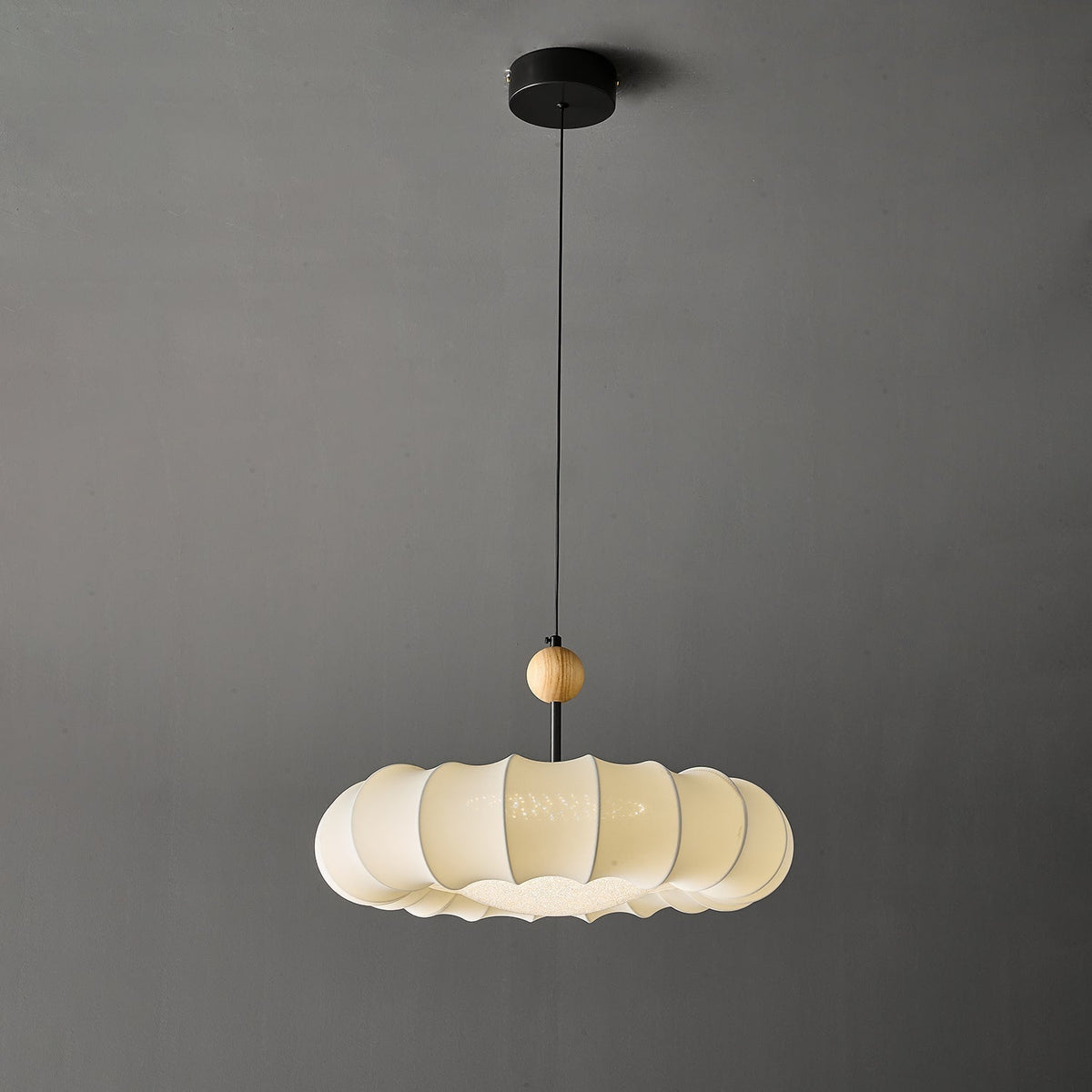 Syliselia Minimalistische hanglamp van hout