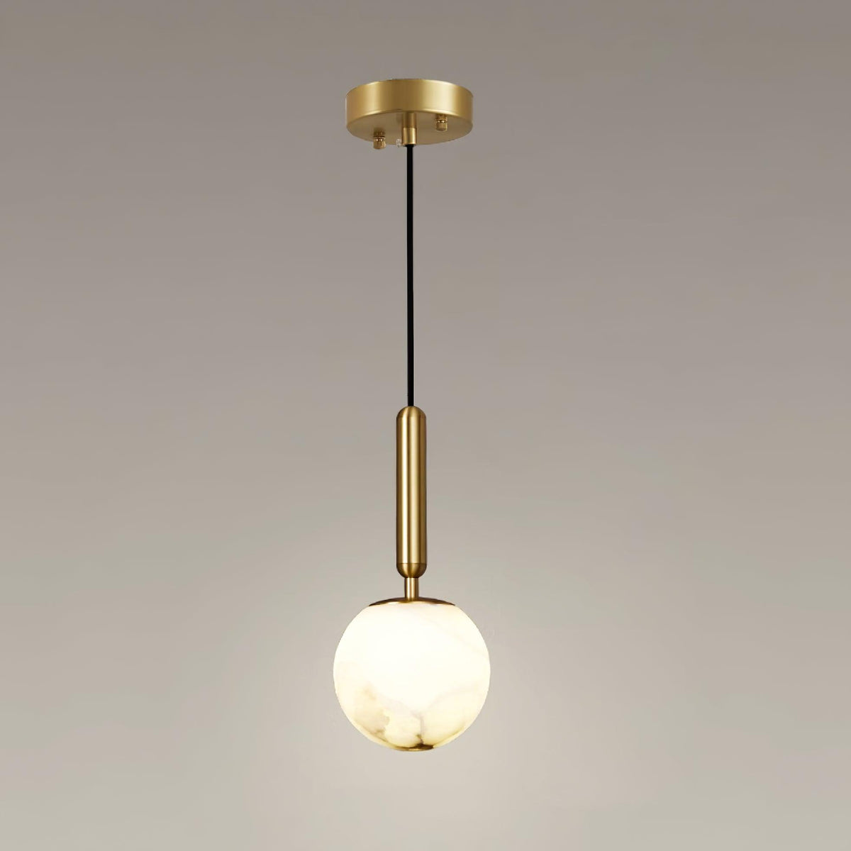 Tomino hanglamp in albast