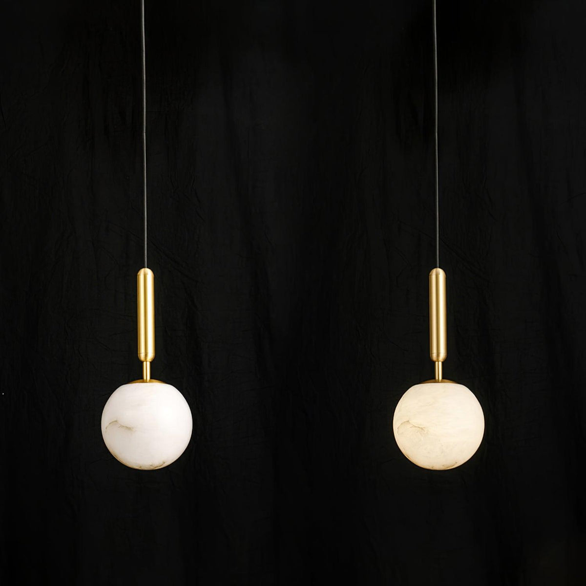 Tomino hanglamp in albast
