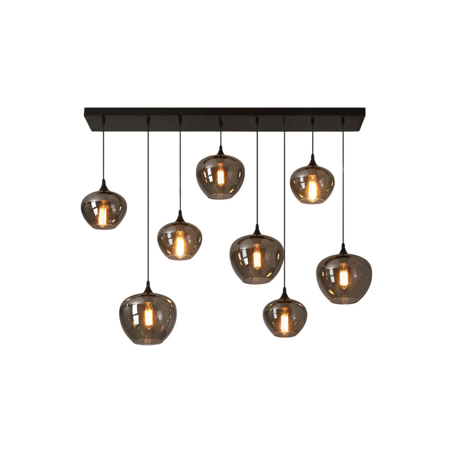 Bottle hanglamp van glas