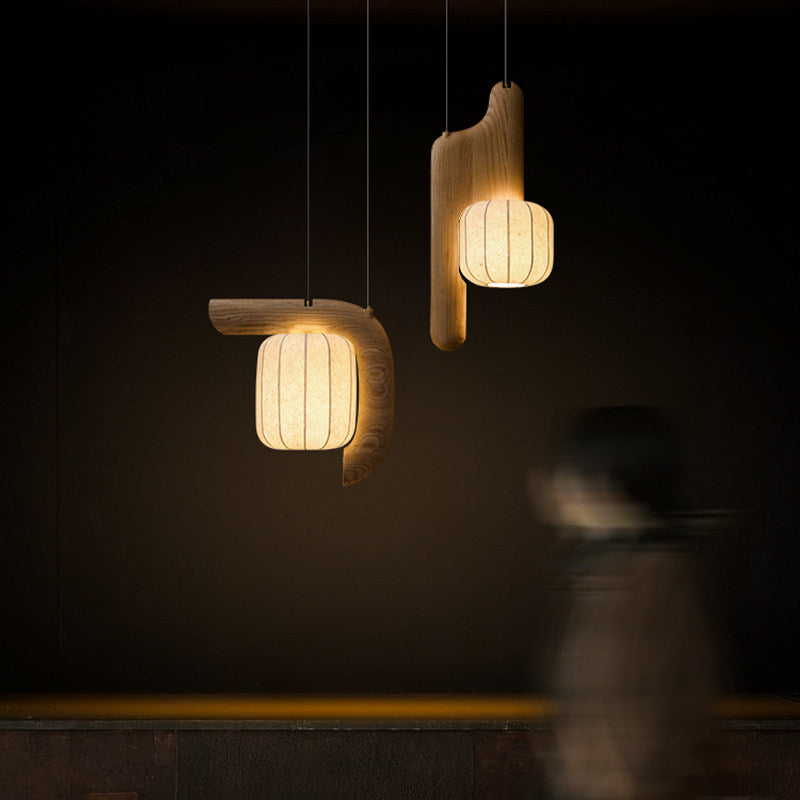 Ulverstone Hanglamp van gegolfd papier