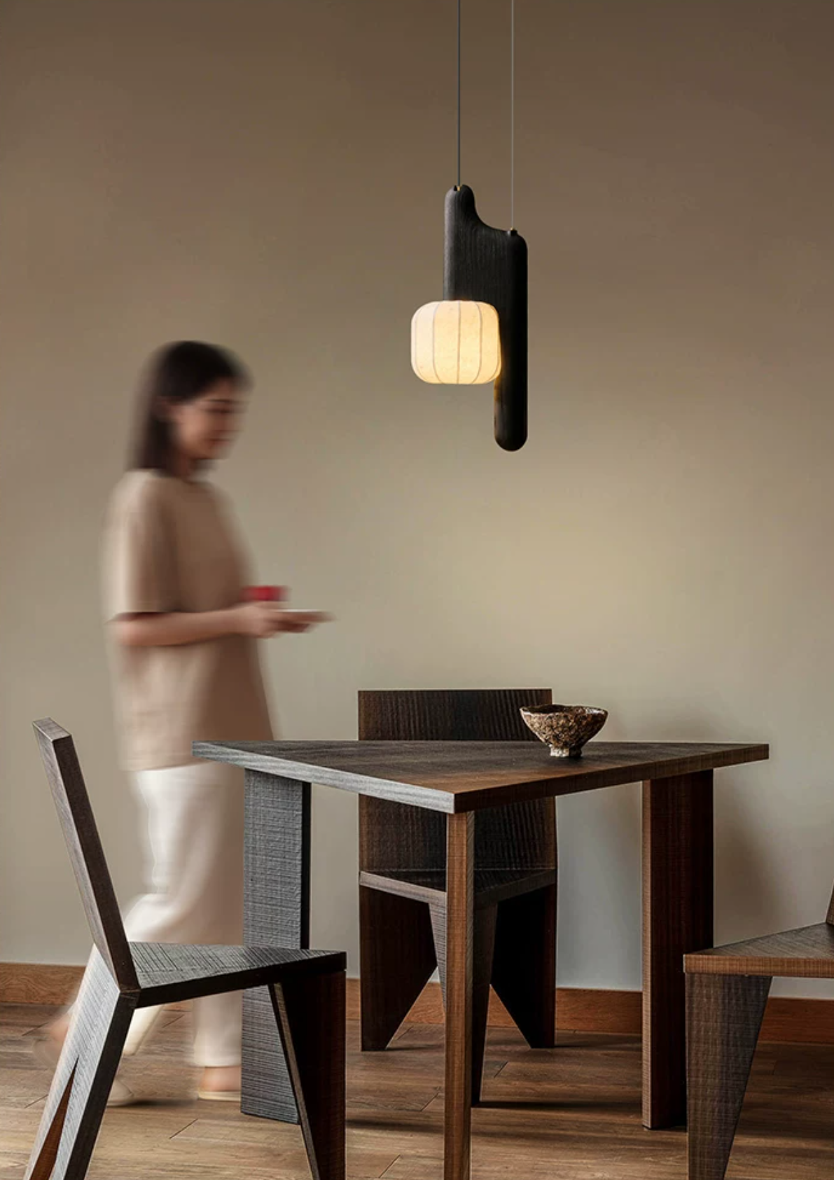 Ulverstone Hanglamp van gegolfd papier