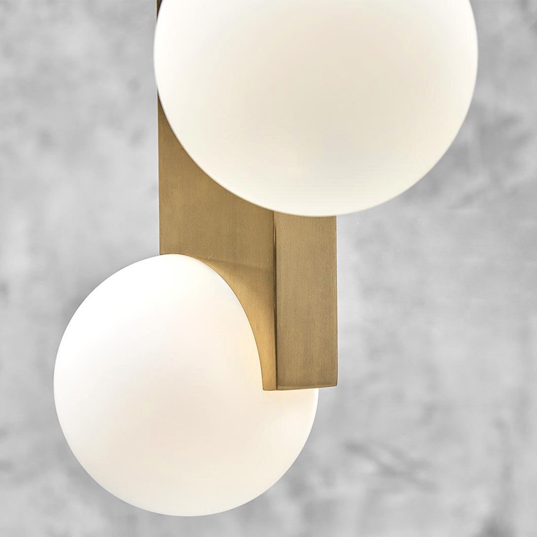 Eirelelia elegante hanglamp met glas