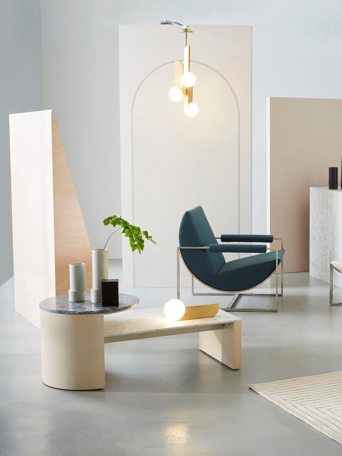 Eirelelia elegante hanglamp met glas