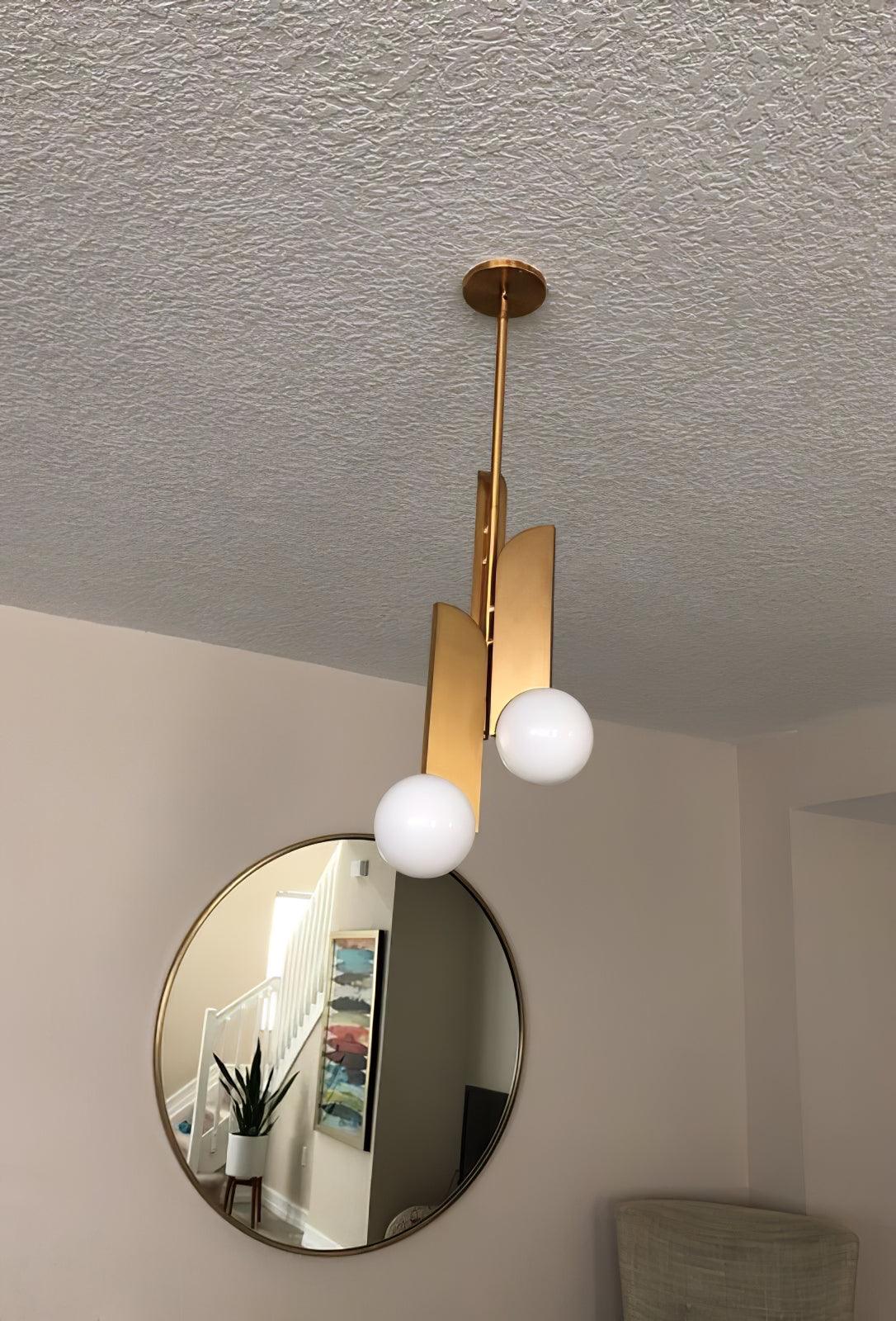 Eirelelia elegante hanglamp met glas