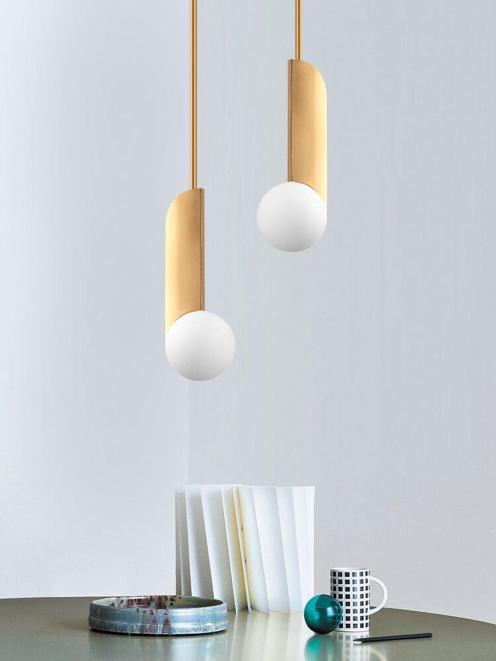 Eirelelia elegante hanglamp met glas