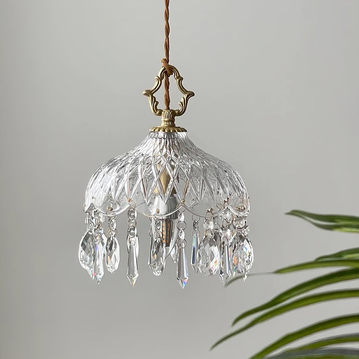 Moka kristal Vintage hanglamp
