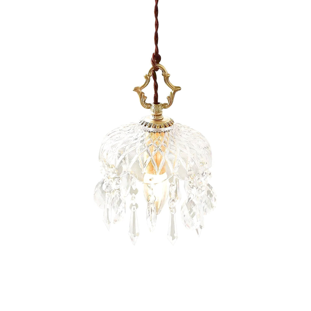 Moka kristal Vintage hanglamp