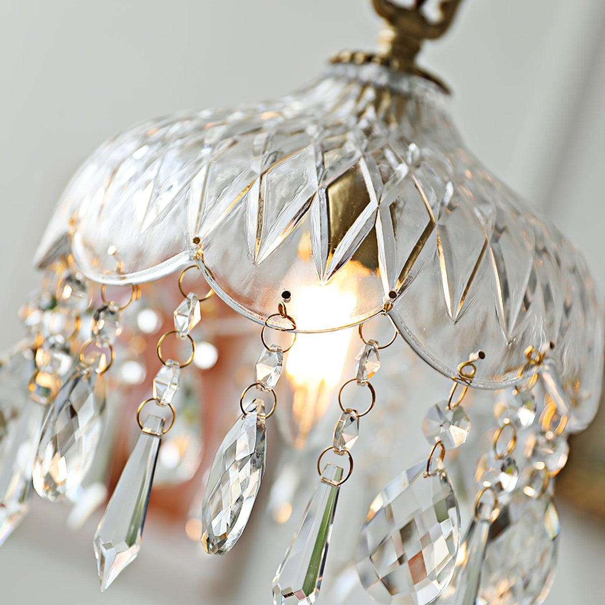 Moka kristal Vintage hanglamp